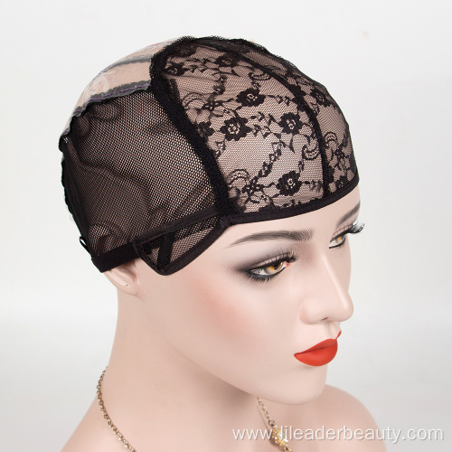 Spandex Net Adjustable Strap Mesh Plastic Wig Cap